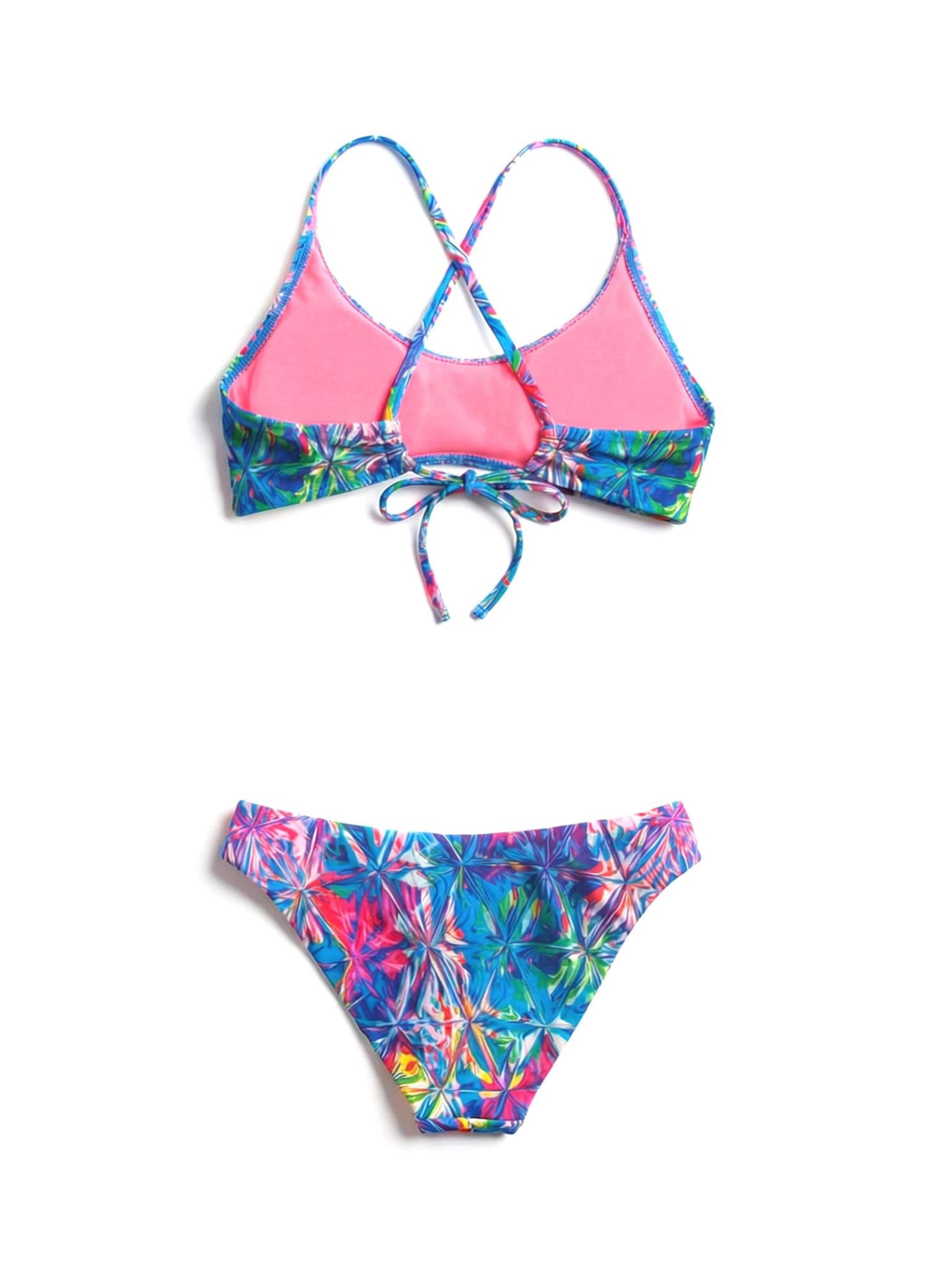 Kalaia Bralette Bikini in Pink