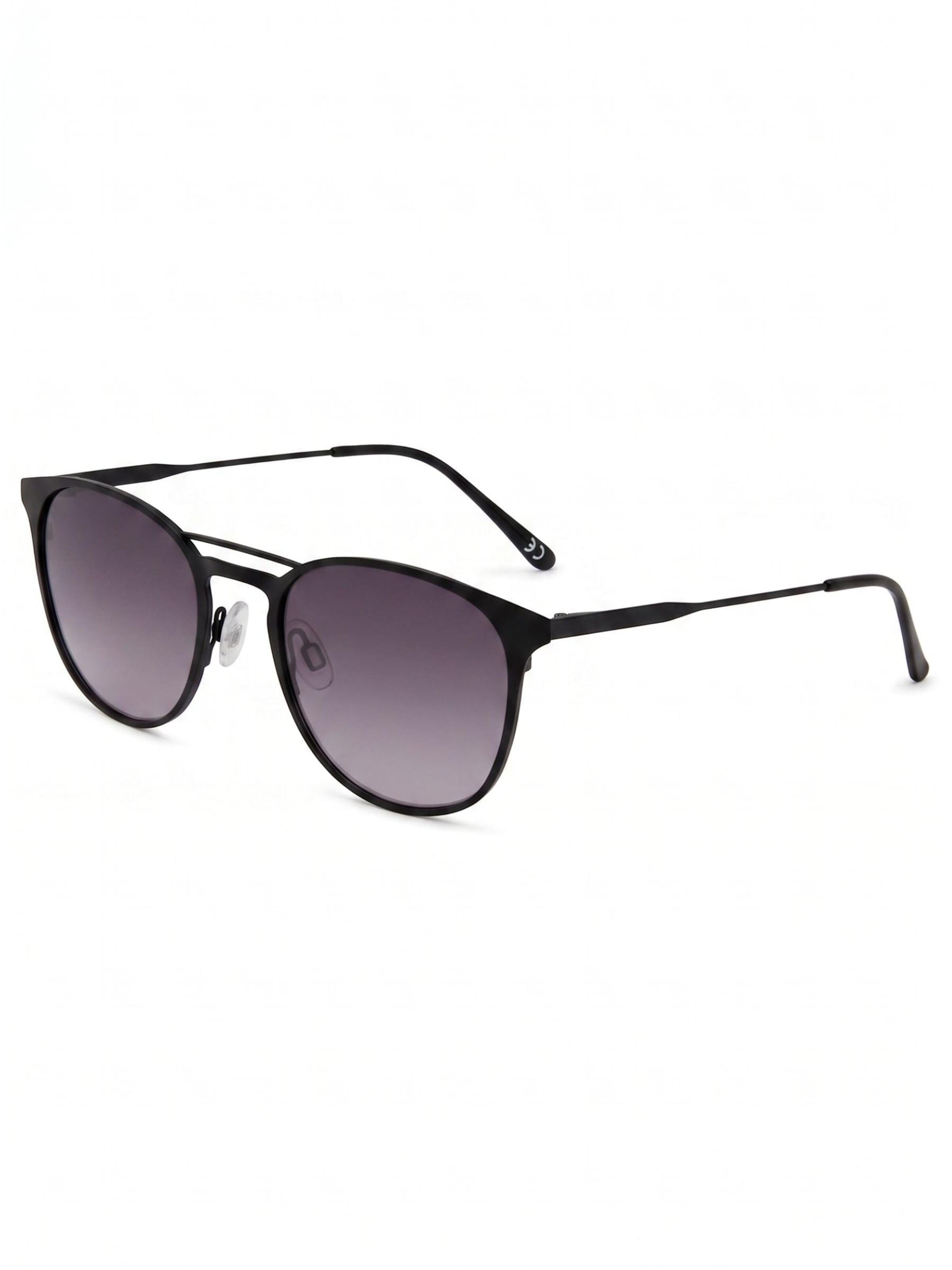 Maxte Sonnenbrille 'Slim Cat'‌‌‌‌‌‌‌ in Schwarz: Vorderseite