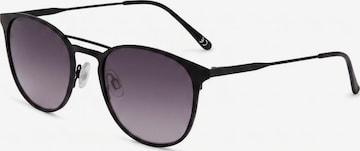 Maxte Sunglasses 'Slim Cat' in Black: front