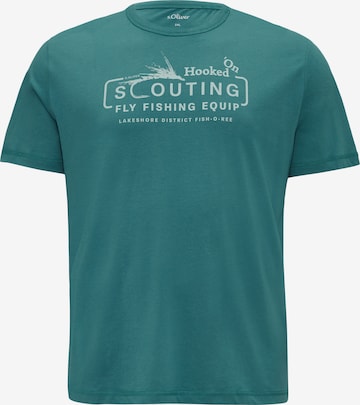 s.Oliver Shirt in Blue: front