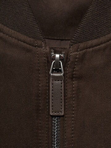 MANGO MAN Between-Season Jacket 'BERO' in Brown