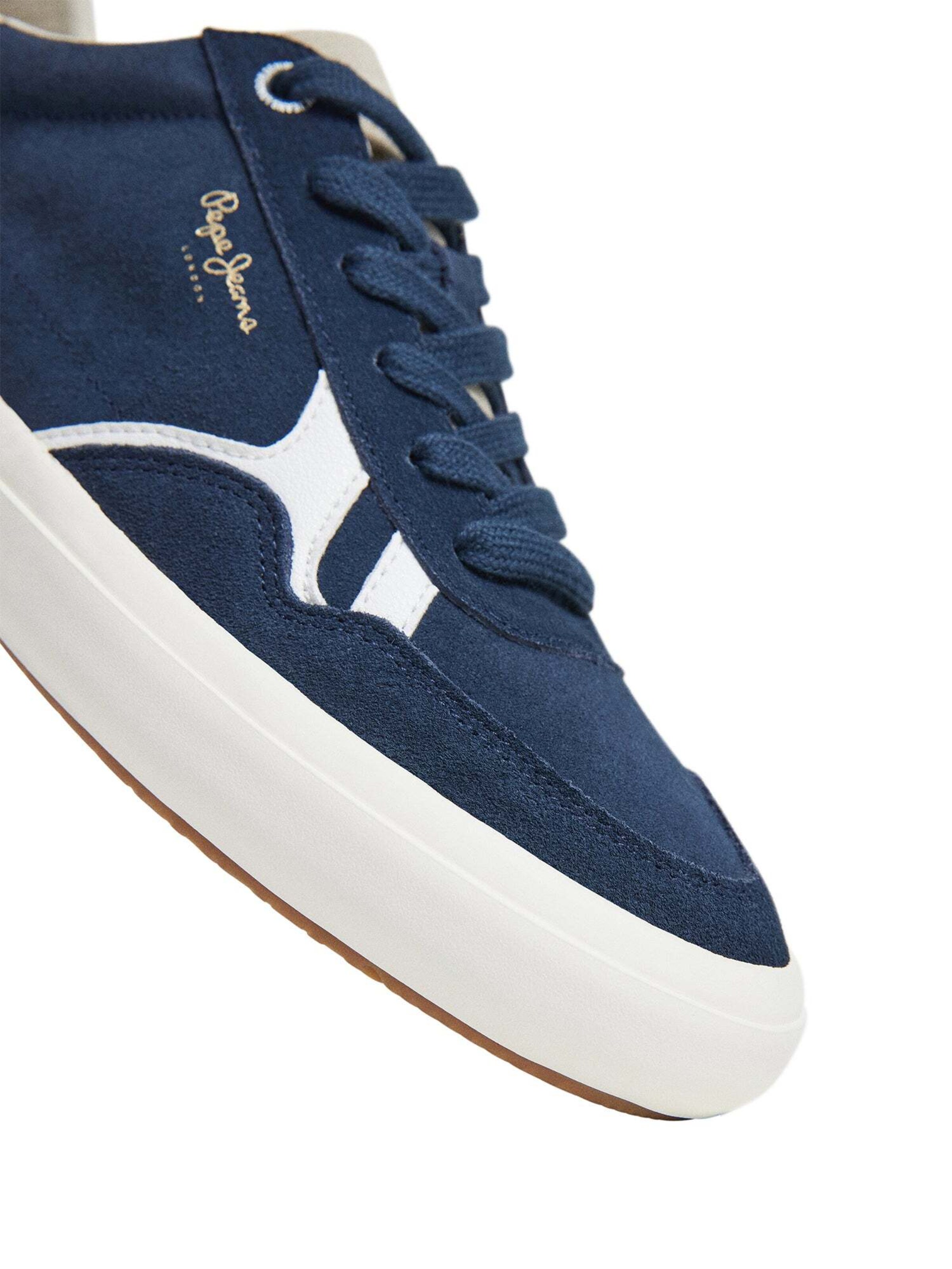 Pepe Jeans Matalavartiset tennarit 'TRAVIS FREE' värissä sininen