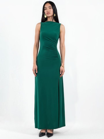 Hiccup Evening Dress 'Maxi' in Green: front
