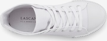 LASCANA Hög sneaker i vit