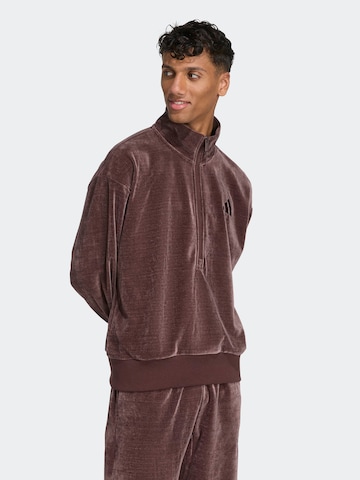 ADIDAS SPORTSWEAR Спортен суитшърт 'ALL SZN' в кафяво: отпред