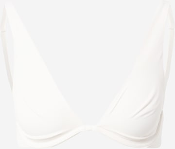 ETAM Triangle Bra in Beige: front