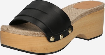Castañer - Zapatos abiertos 'SAIKA' en negro: frente