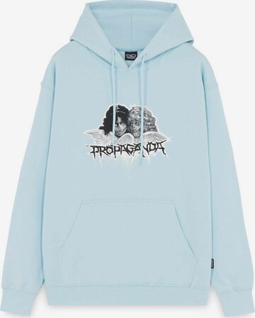 Sweat-shirt 'Innocent' Propaganda en bleu : devant