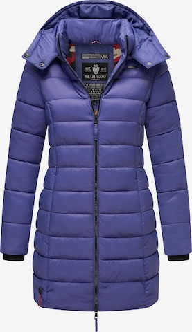 Manteau d’hiver 'Abendsternchen' MARIKOO en violet : devant