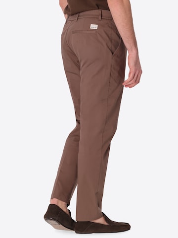 Regular Pantalon chino 'T. Grano' Distretto12 en marron