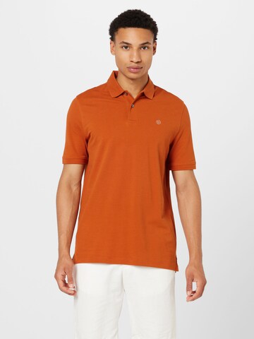 bugatti Shirt in Oranje: voorkant