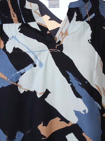 Zhenzi Blouse 'Anity 1205' in Blauw