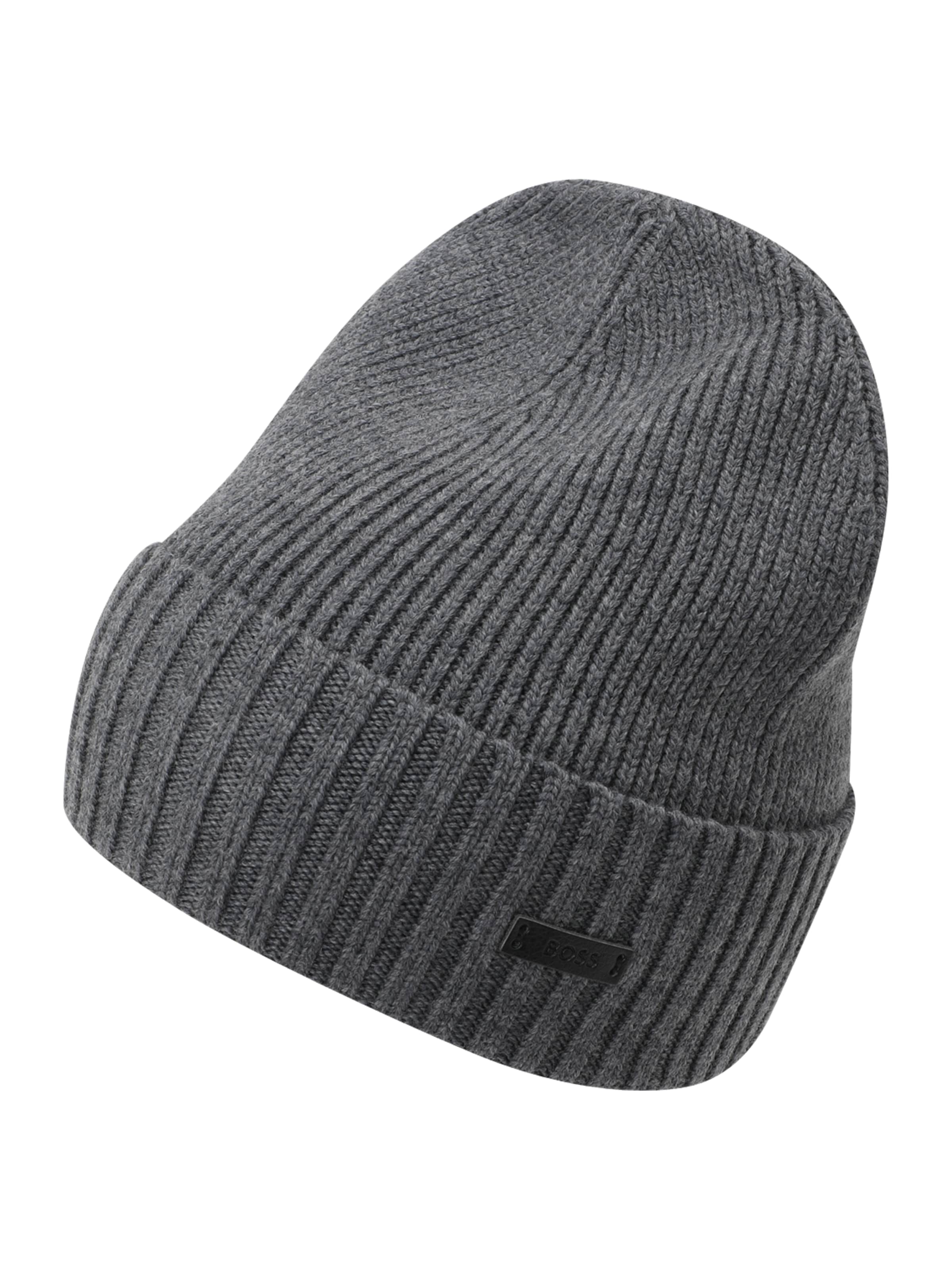 BOSS Muts 'Fati' in Grijs: voorkant