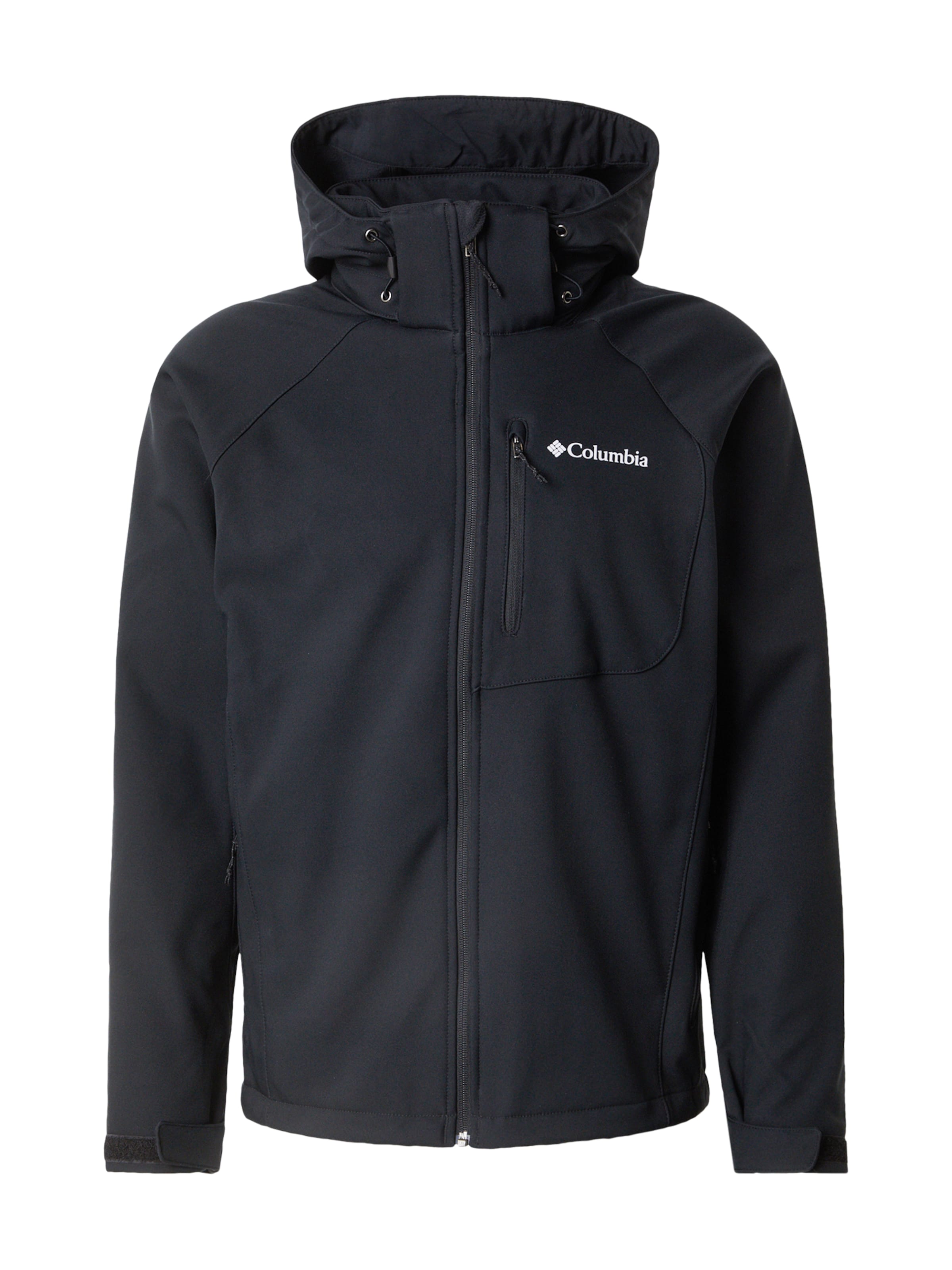 COLUMBIA Μπουφάν πεζοπορίας 'Cascade Ridge III' σε μαύρο: μπροστά