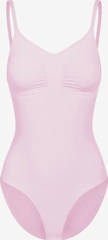 cfab Alakformáló body 'Bodysuit Sculpting Shapewear mit Slip' - rózsaszín: elől