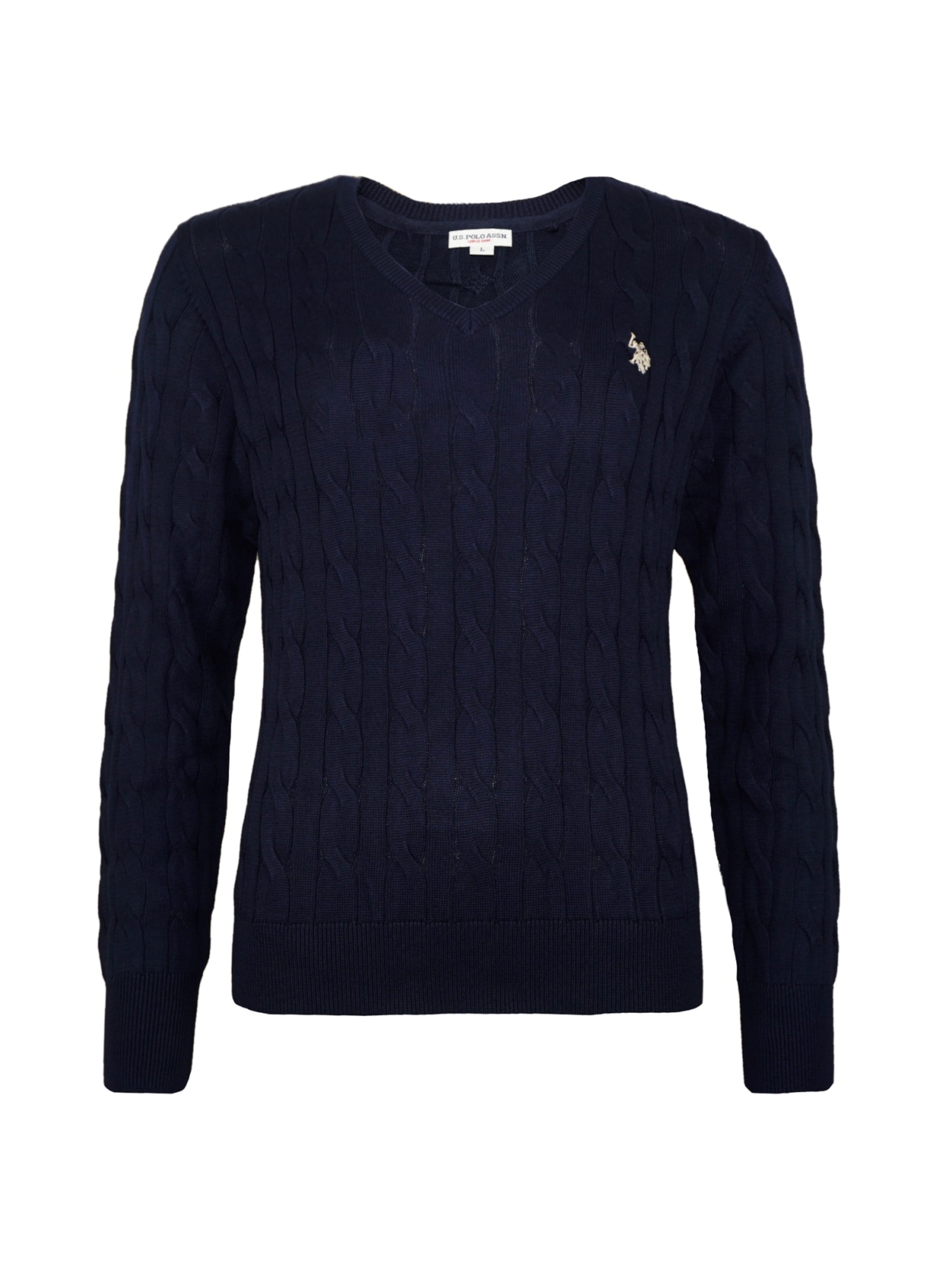 U.S. POLO ASSN. Pullover in Blau: Vorderseite