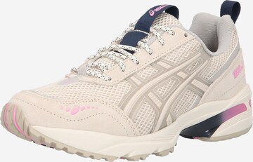 Sneaker low de la ASICS SportStyle pe bej: față