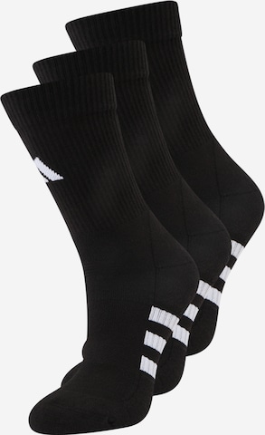 ADIDAS PERFORMANCE Athletic Socks 'Performance Cushioned Crew ' in Black: front