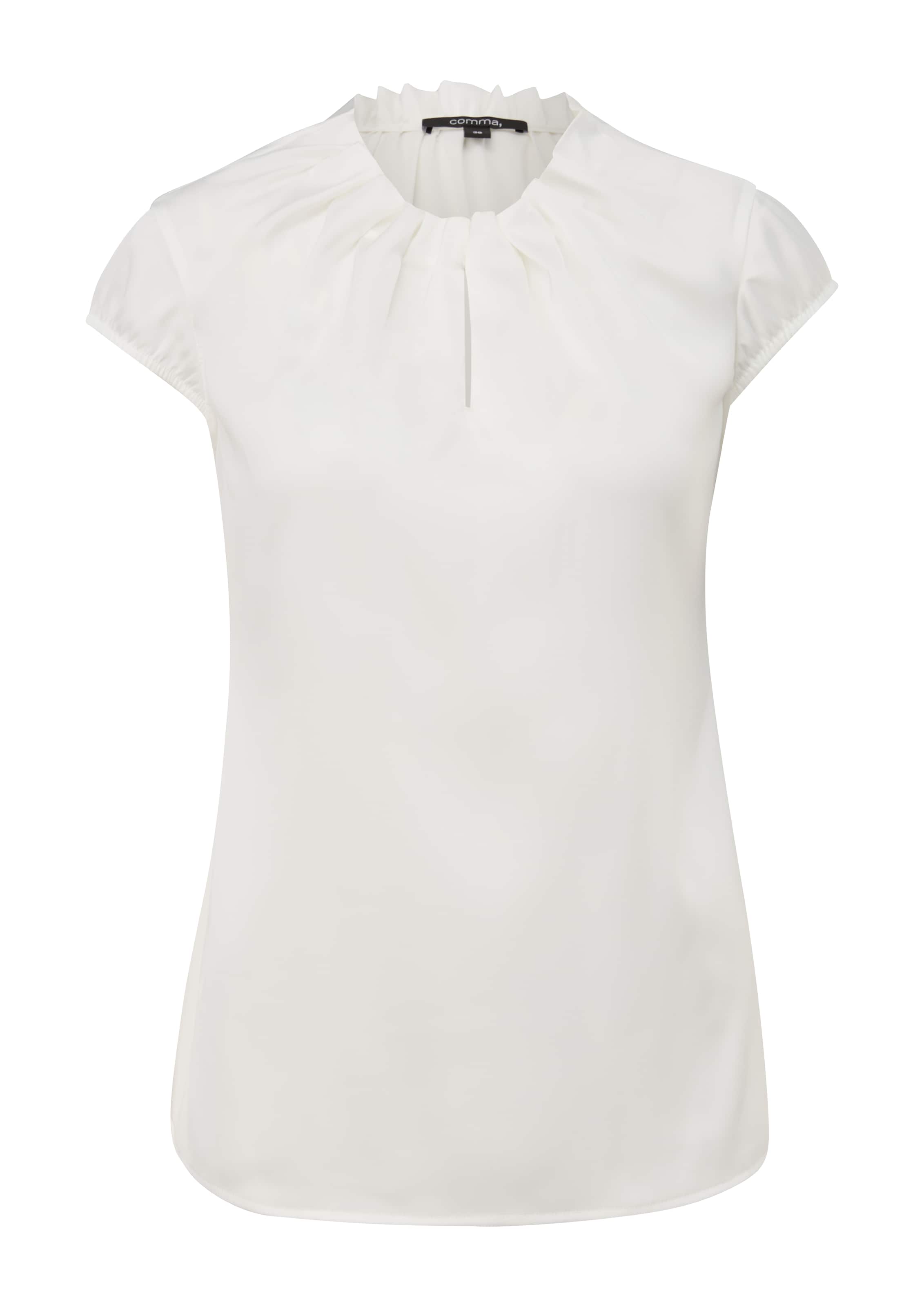 COMMA Blouse in White: front