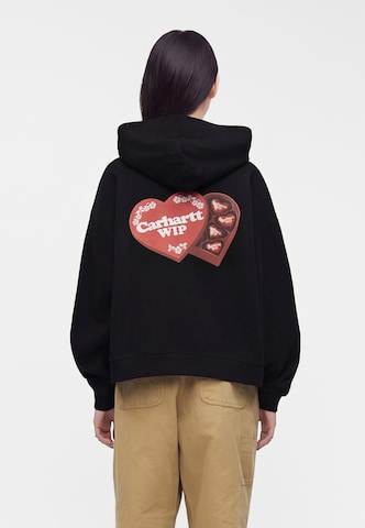 Carhartt WIP - Sudadera 'Hartt Case' en negro: frente