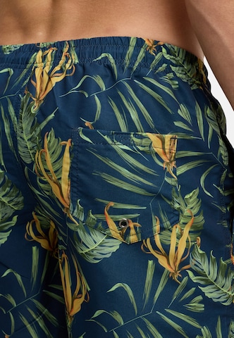 Shorts de bain 'Tonino' INDICODE JEANS en bleu