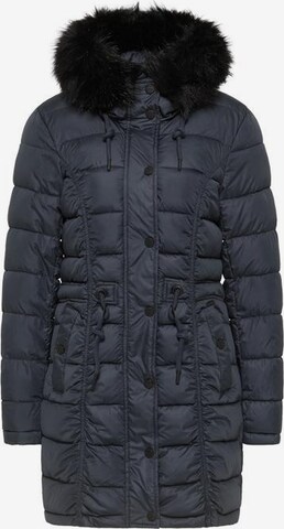 DreiMaster Klassik Winterparka in Blauw