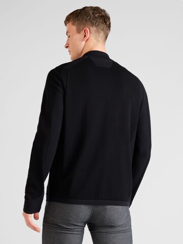 BOSS Knit cardigan 'Zarlin' in Black