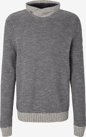 TOM TAILOR Sweater in Grey: front