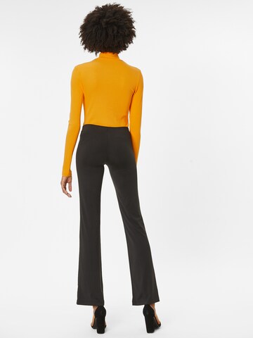 Monki Flared Trousers in Black