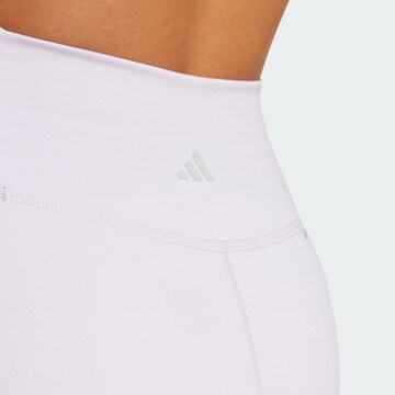 ADIDAS PERFORMANCE Skinny Παντελόνι φόρμας 'All Me Essentials' σε λιλά