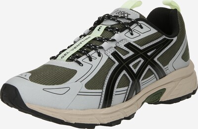 ASICS SportStyle Sneakers laag 'VENTURE 6' in de kleur Lichtgrijs / Groen / Zwart, Productweergave