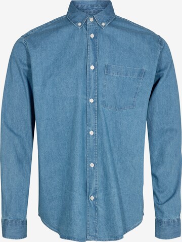 minimum Regular fit Overhemd 'TATTO 9575' in Blauw: voorkant