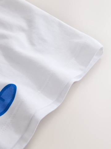 T-Shirt Next en blanc