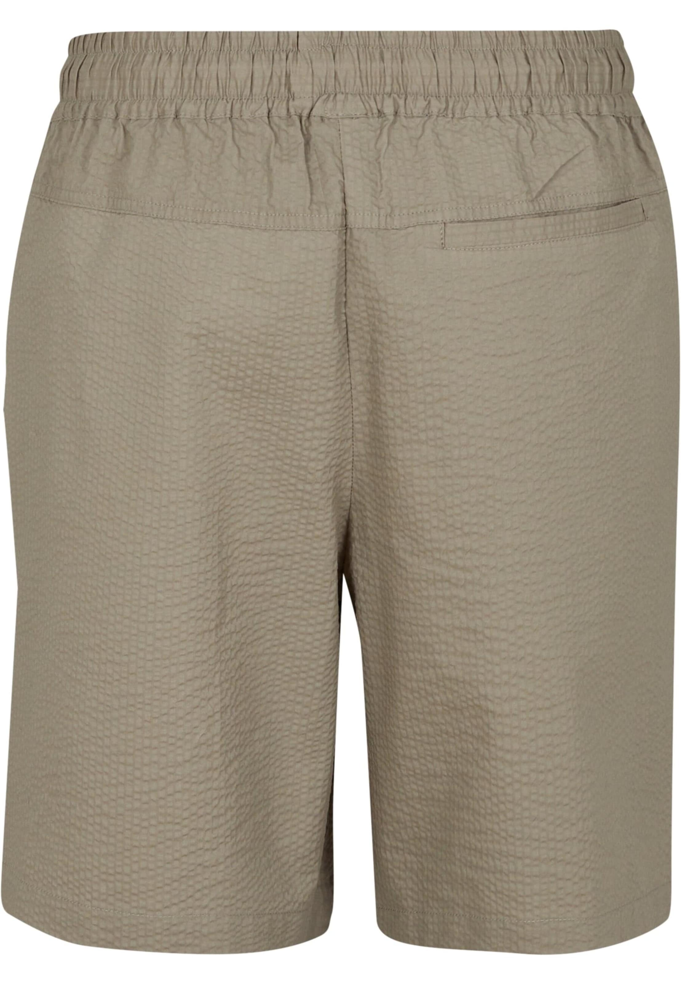 Urban Classics Regular Trousers in Green