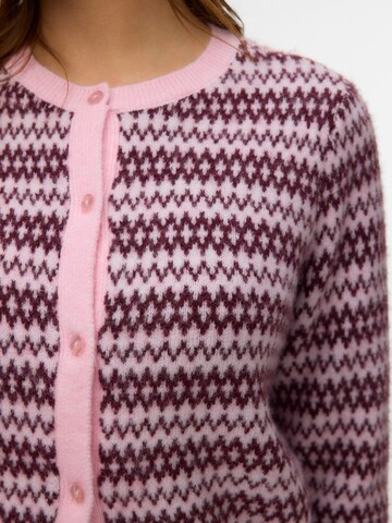 VERO MODA Knit cardigan 'VMBIRCH' in Pink