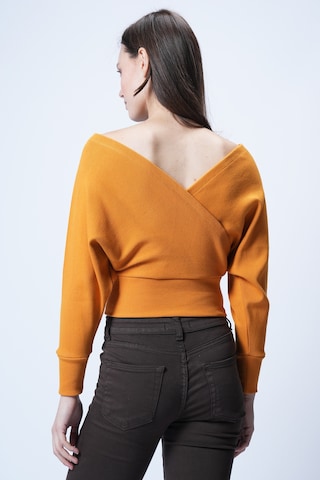 Trend Alaçatı Stili Svetr – žlutá