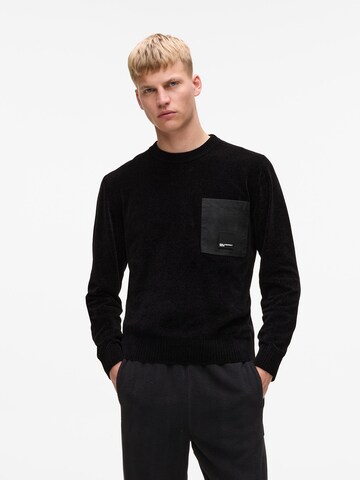 KARL LAGERFELD JEANS Trui in Zwart: voorkant