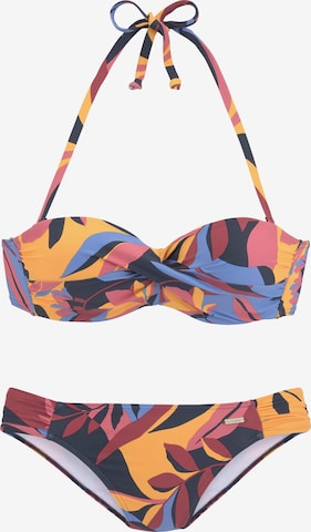 SUNSEEKER Bandeau Bikini in Mixed colours: front