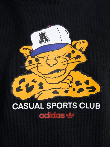 juoda ADIDAS ORIGINALS Megztinis be užsegimo