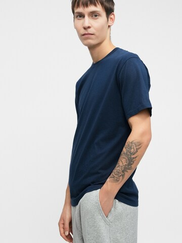 HOLLISTER Tričko 'CLASSIC' – modrá