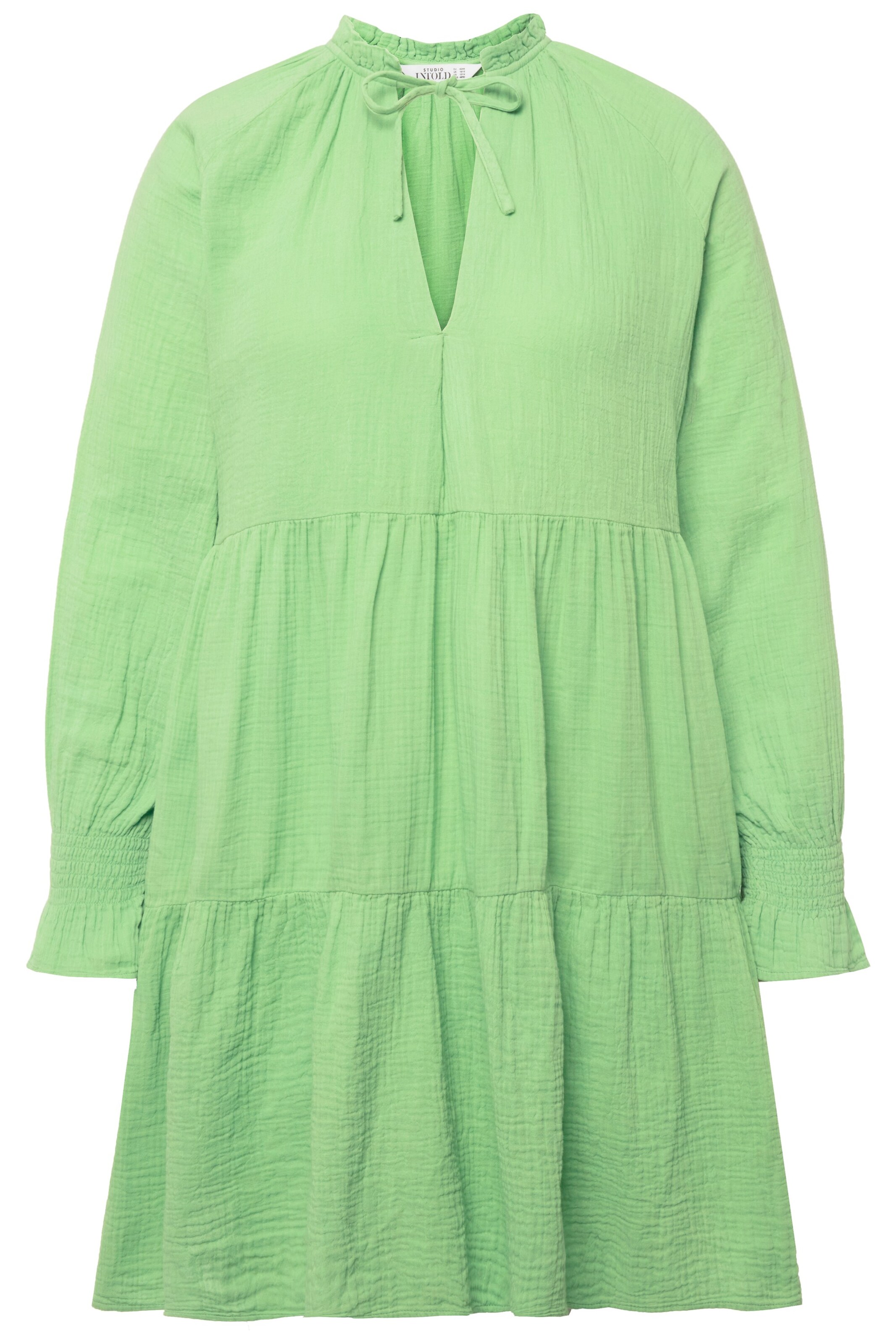 Studio Untold Dress in Green: front