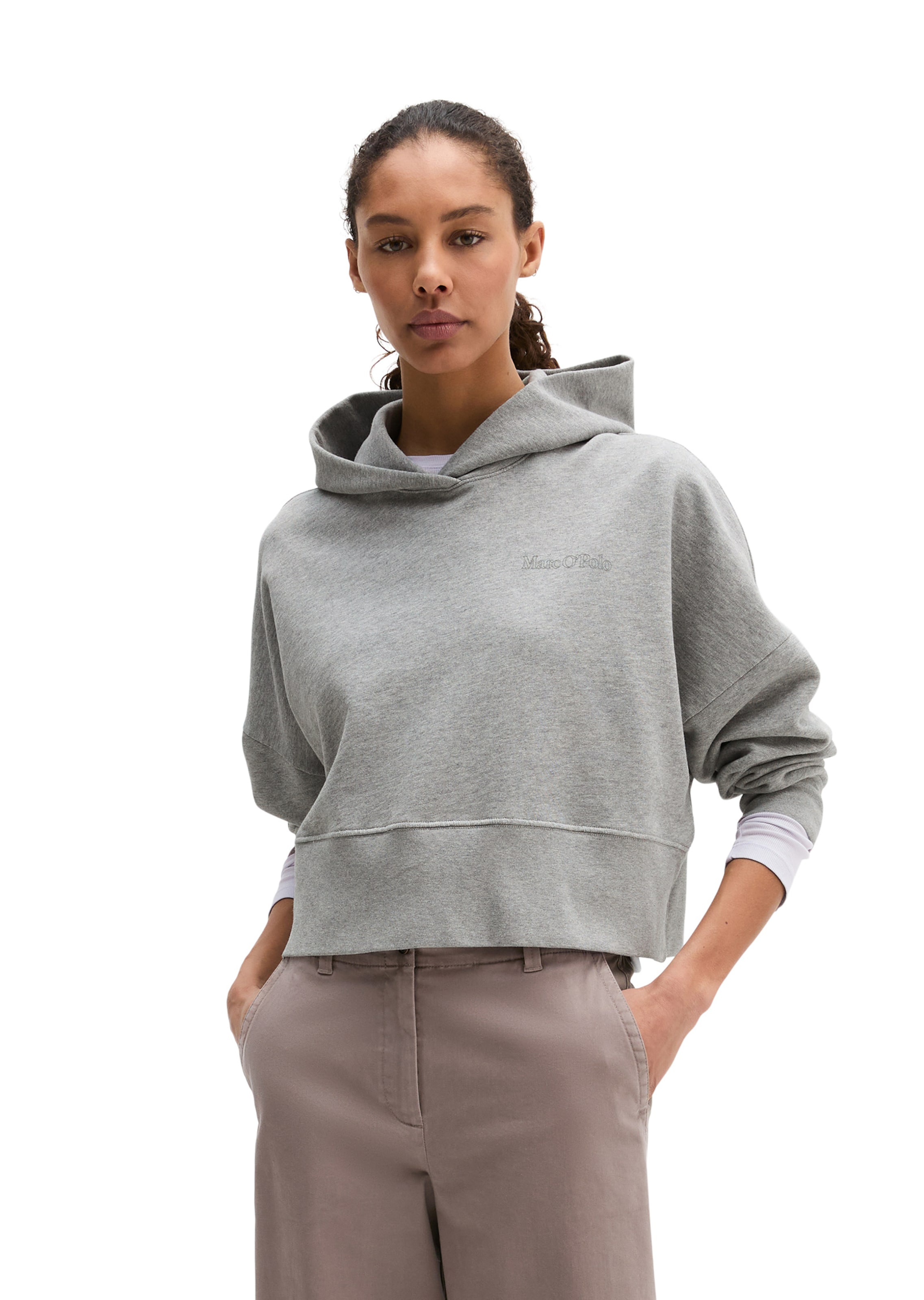Marc O'Polo Sweatshirt in Grau: Vorderseite
