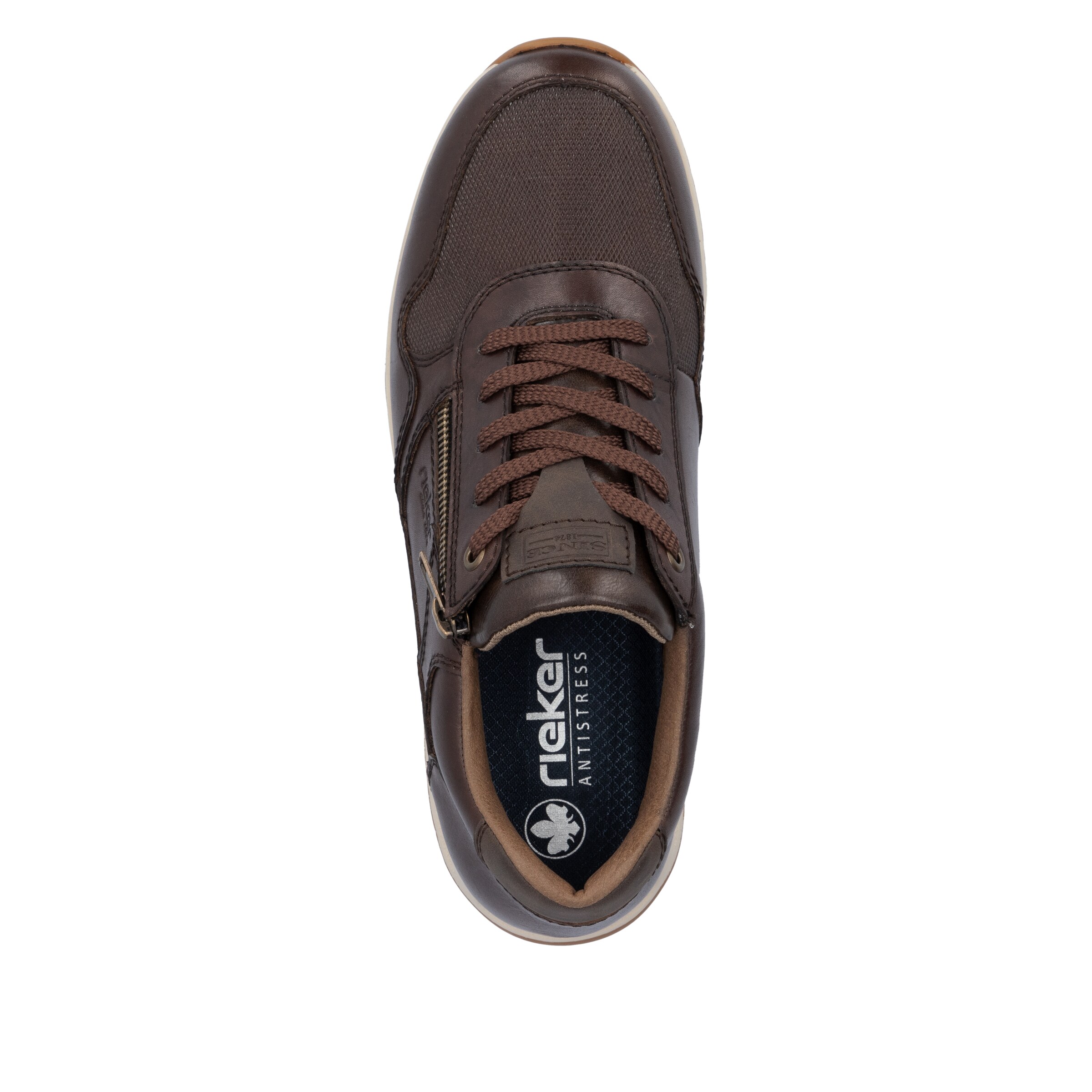Sneaker bassa 'B0701' di Rieker in marrone
