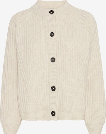 Cardigan 'Nello' b.young en beige : devant