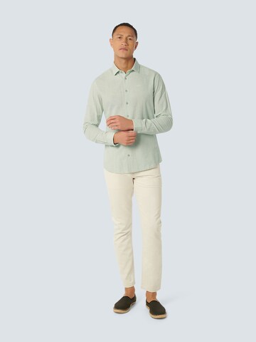 No Excess Regular fit Button Up Shirt in Green