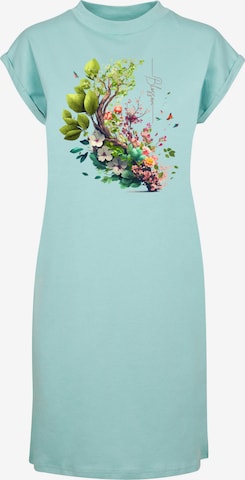 F4NT4STIC Jurk in Blauw: voorkant