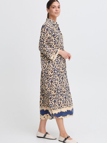 PULZ Jeans Jurk 'PZGloria' in Bruin