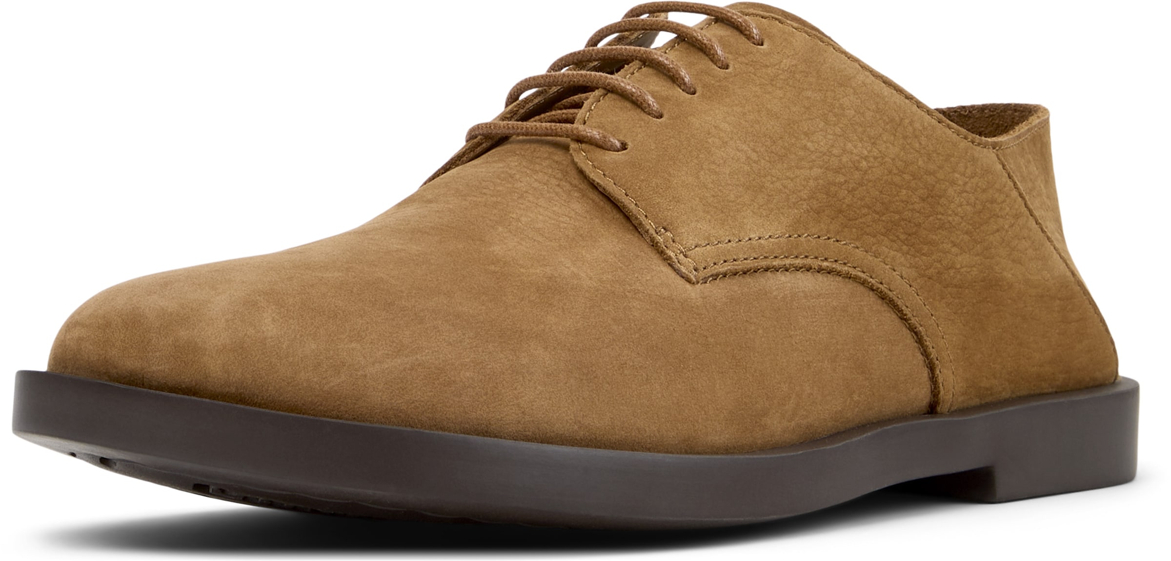 Chaussure à lacets ' Don ' CAMPER en marron : devant