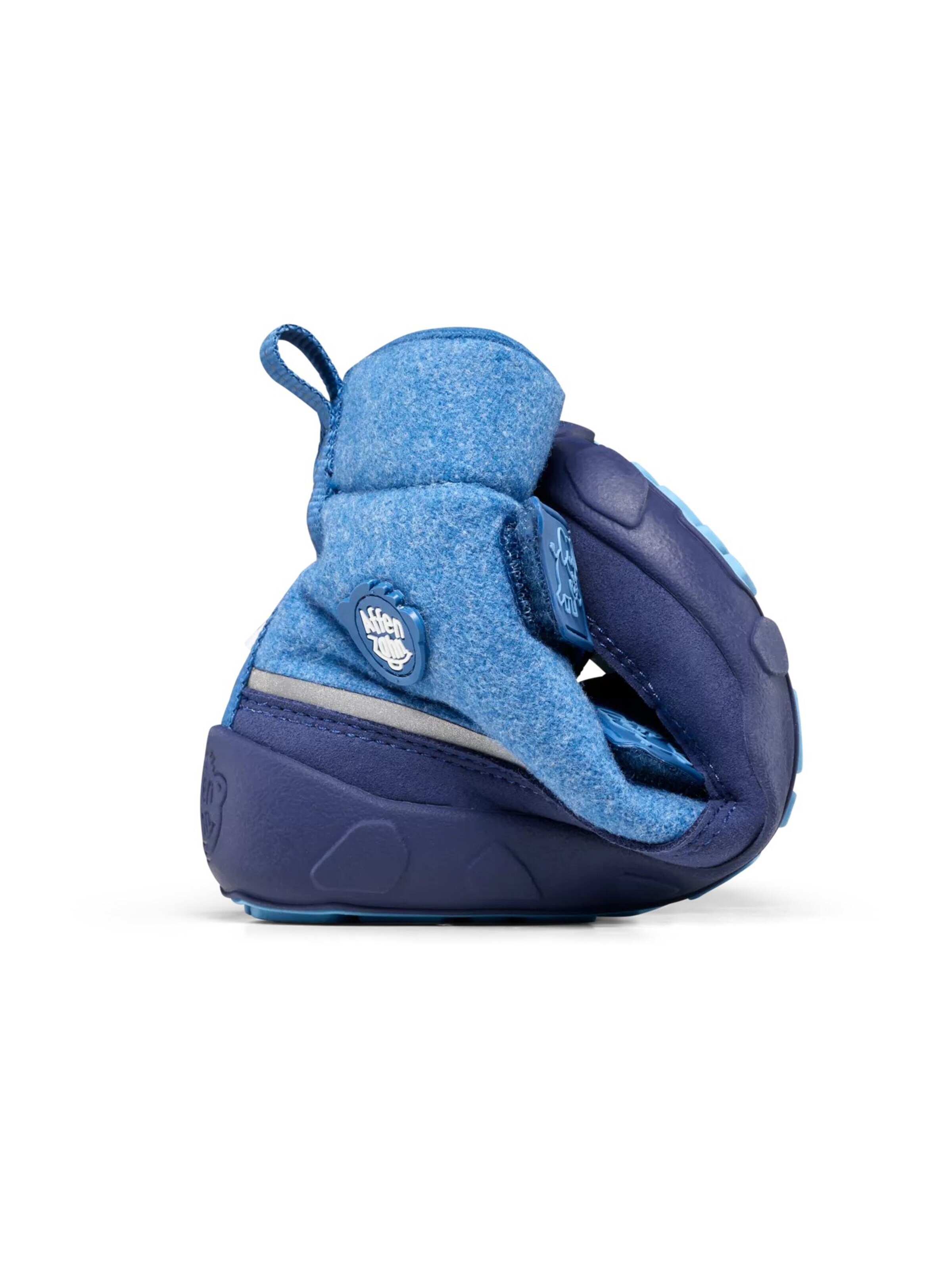 Affenzahn Boots 'Winterstiefel Wolle Comfy' in Blue