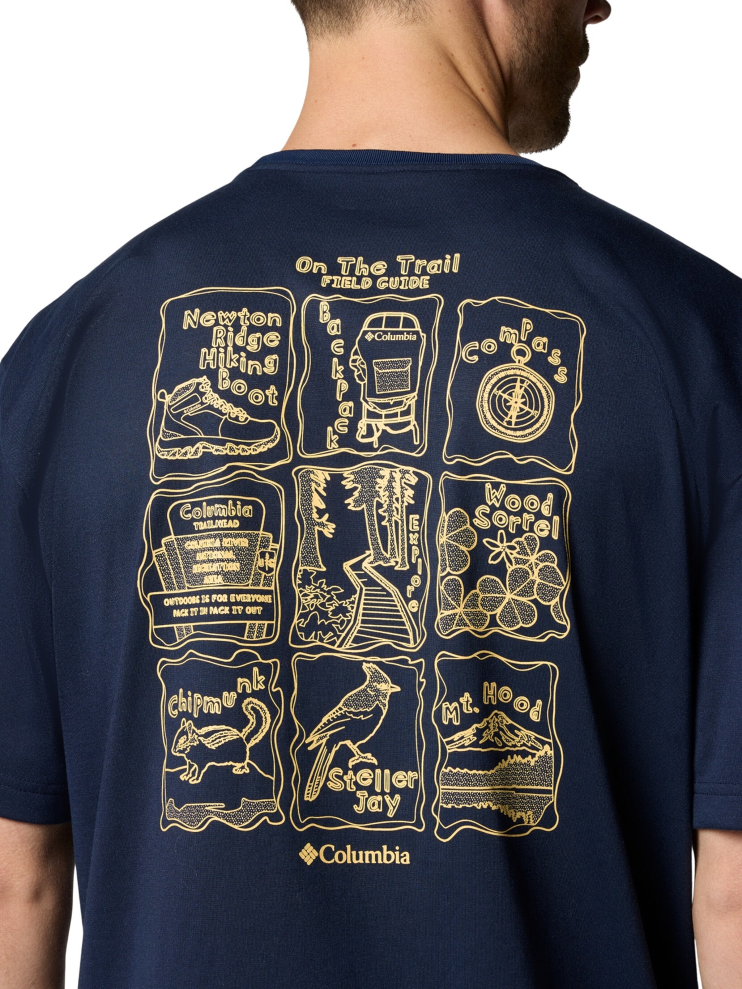 COLUMBIA Shirt 'Columbia Cedar Trail Back' in Blue